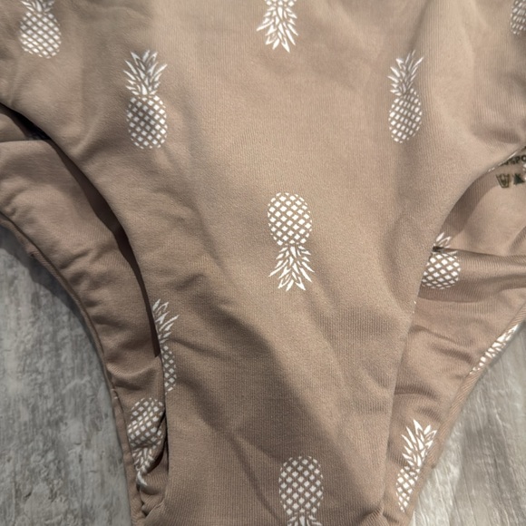 17. Lybethras Tan Pineapple Bikini Bottom - Picture 4 of 7